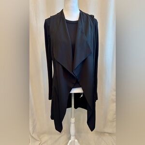 Dynamite Long Black Vest | Size S